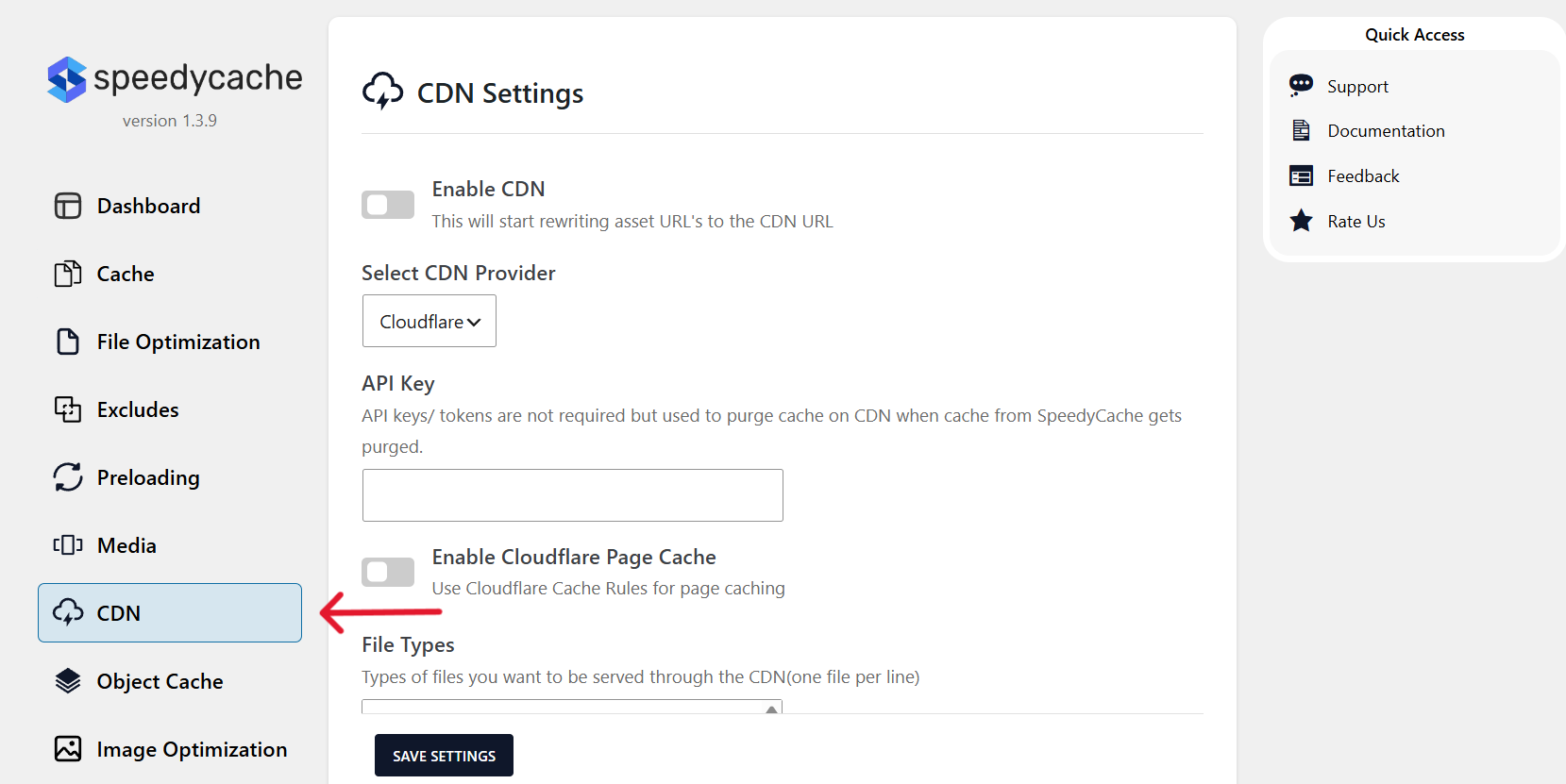 How to setup Cloudflare - SpeedyCache